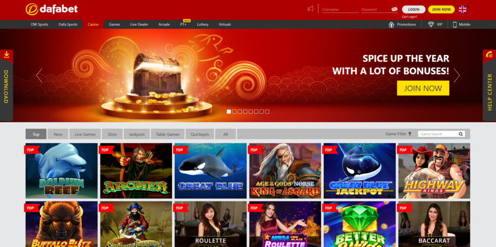 Dafabet Online Casino Malaysia